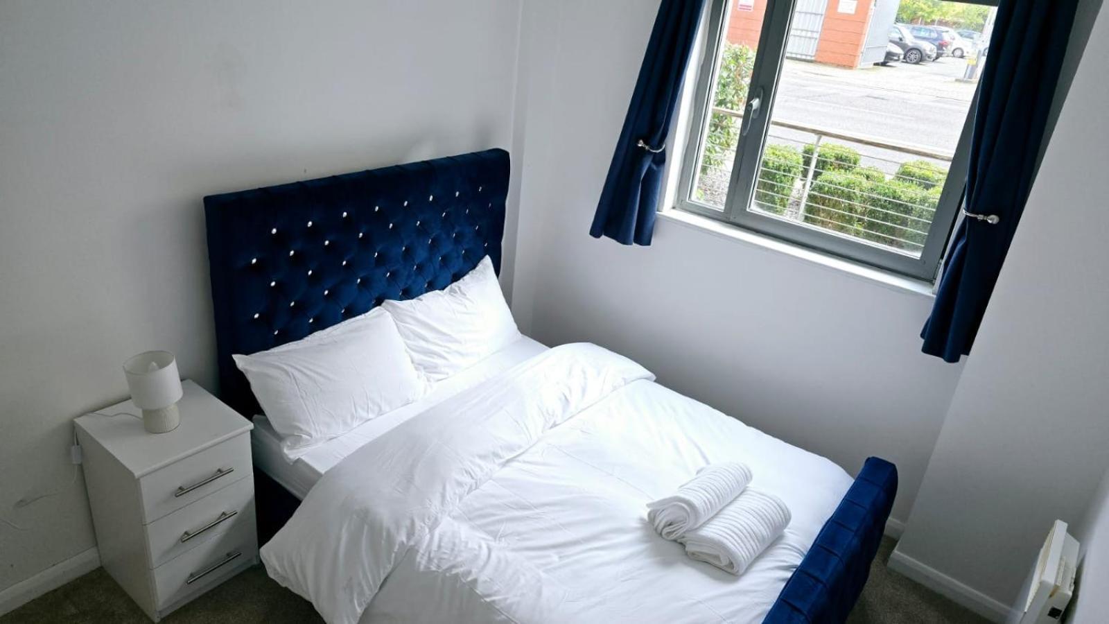 Luxury Green 1 Bed City Centre Apartment Close To Mailbox,Bullring, Broad Street For Leisure And Families Birmingham Kültér fotó